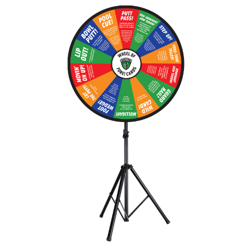 Wheel Of Fore! Cards - Customization Available