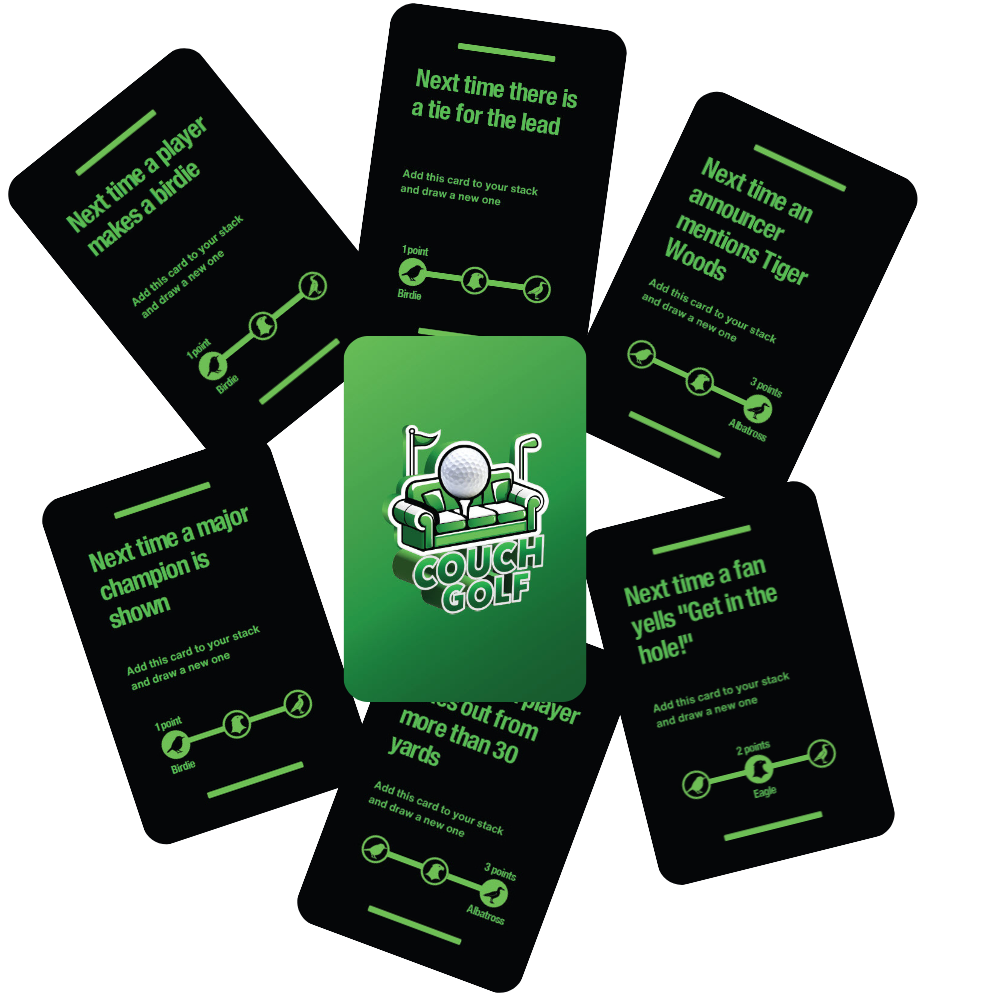 Couch Golf - The Game You Play While You Watch Golf!