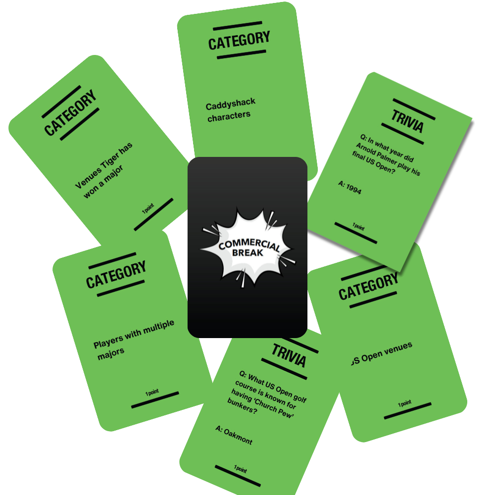 Couch Golf - The Game You Play While You Watch Golf!