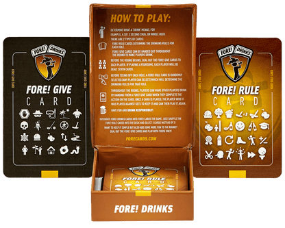 Fore! Drinks On Course Drinking Game
