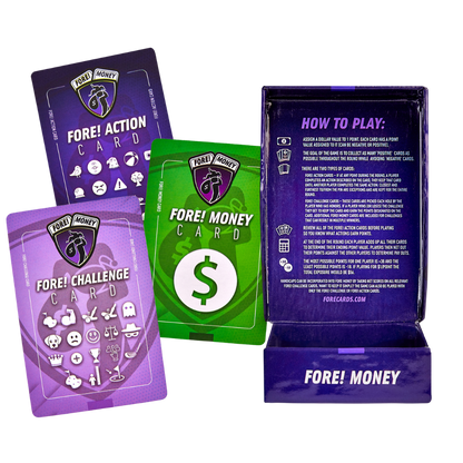 Fore! Money On Course Golf Gambling Game