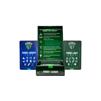 Fore! Cards On Course Golf Game