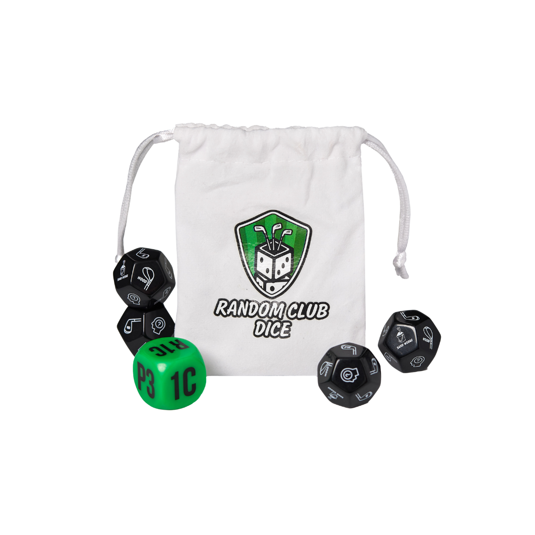 Random Club Dice On-Course Golf Game – Fore Cards