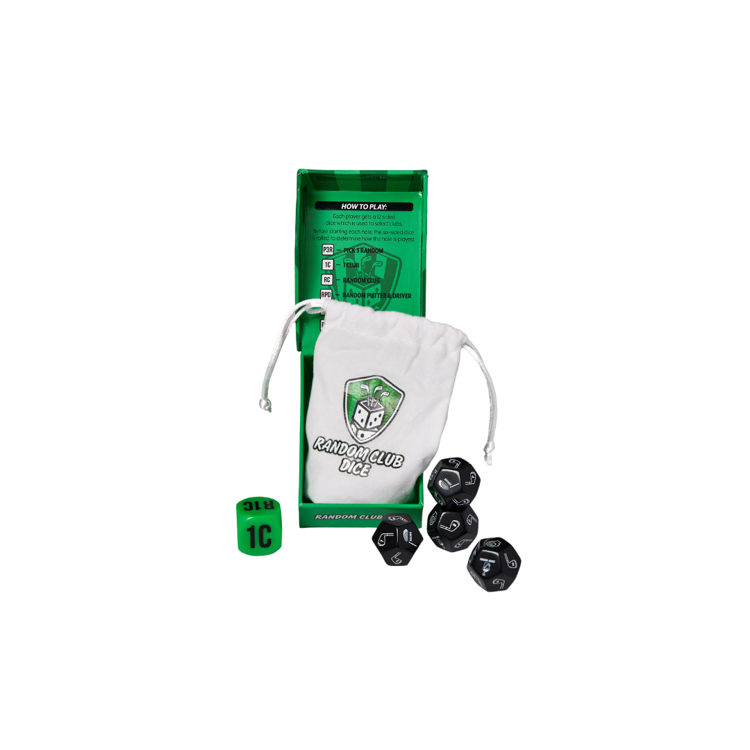 Random Club Dice On-Course Golf Game