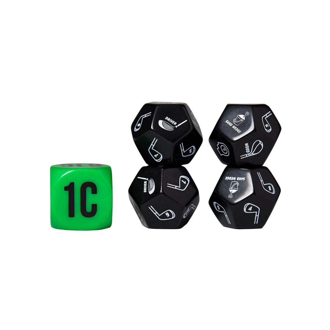 Random Club Dice On-Course Golf Game