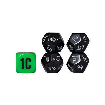 Random Club Dice On-Course Golf Game