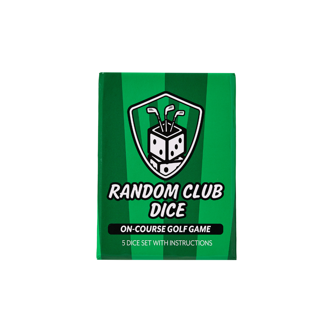 Random Club Dice On-Course Golf Game – Fore Cards