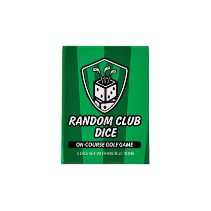 Random Club Dice On-Course Golf Game