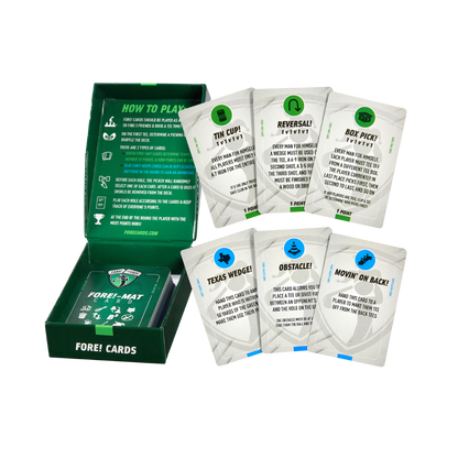 Fore! Cards On Course Golf Game