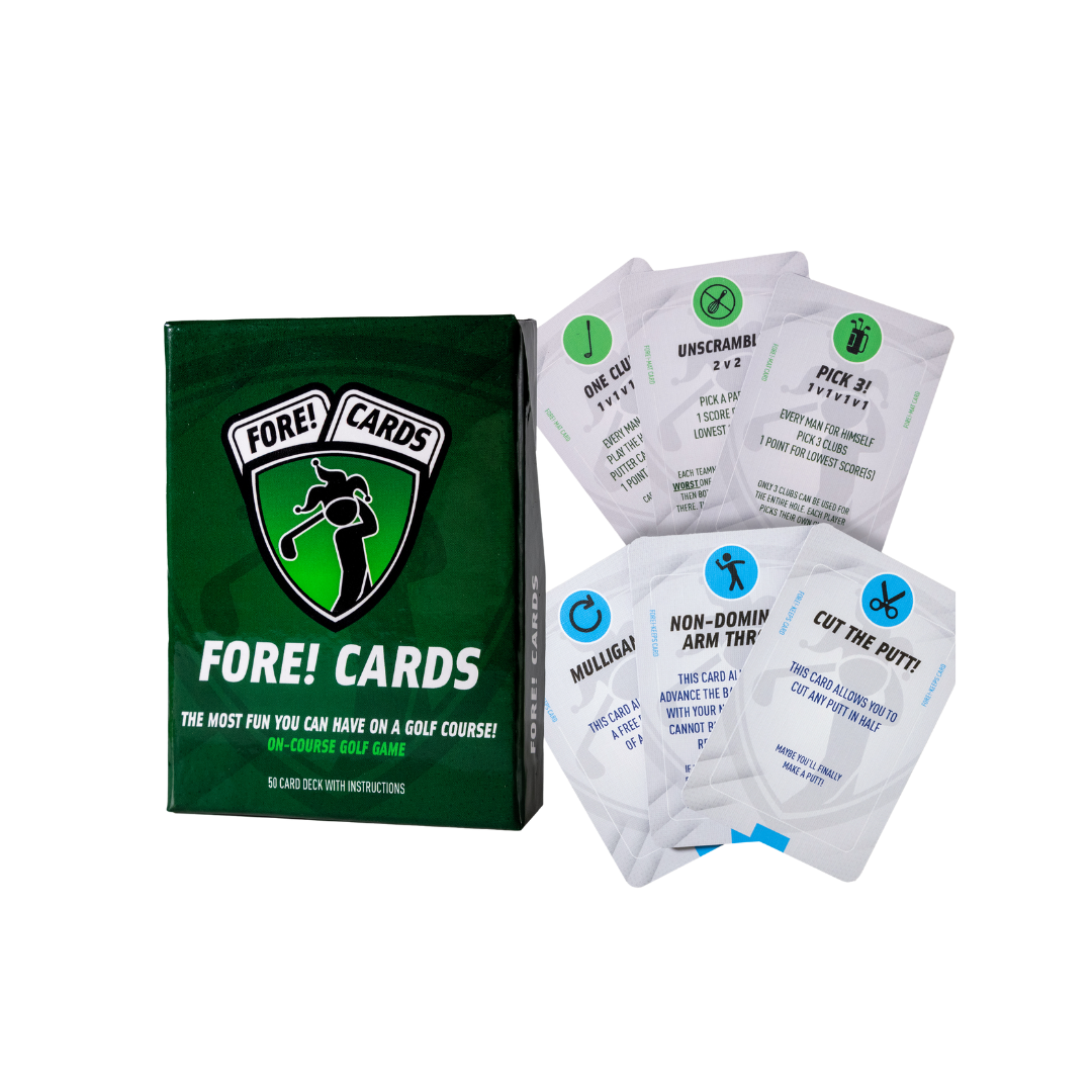 Fore! Cards On Course Golf Game