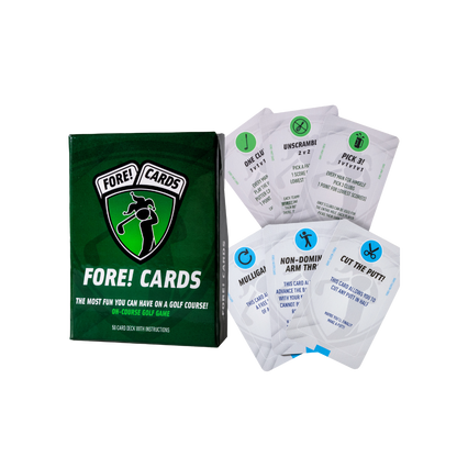 Fore! Cards On Course Golf Game