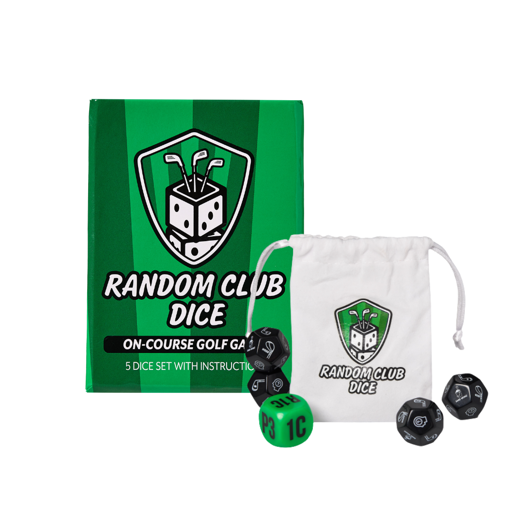 Random Club Dice On-Course Golf Game – Fore Cards