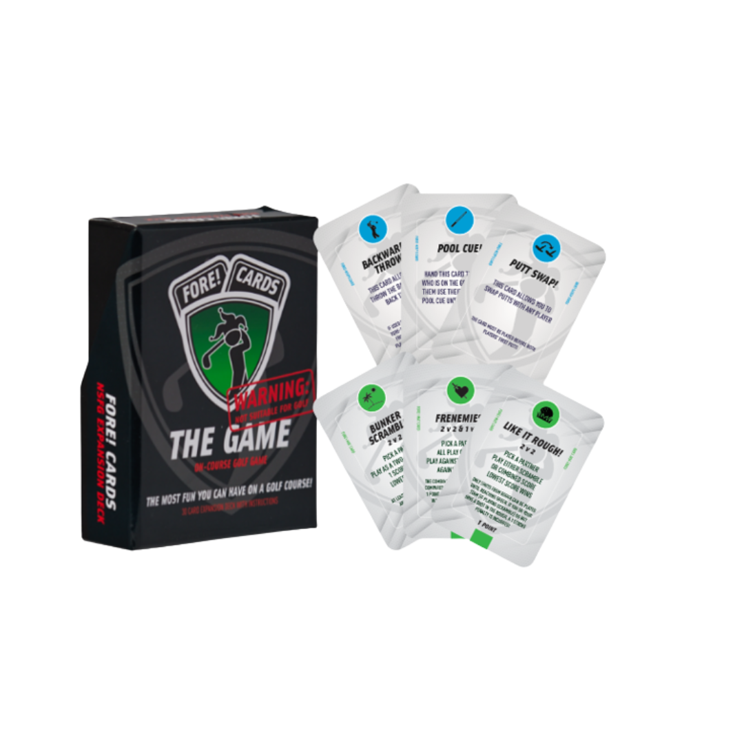 Fore! Cards On-Course Golf Game Not Suitable For Golf Expansion Pack