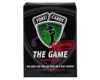 Fore Cards On Course Golf Game Expansion