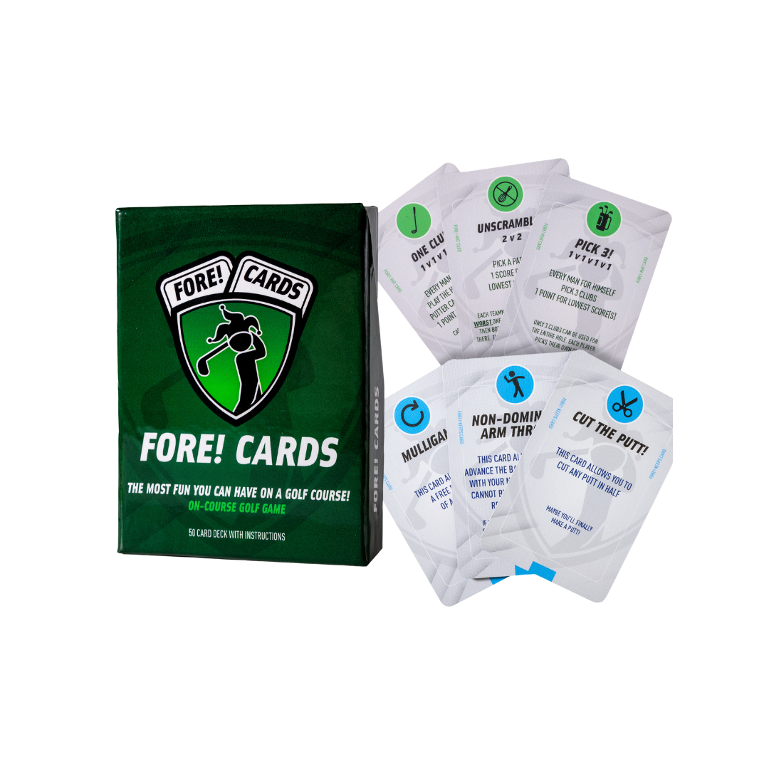 Fore! Cards On Course Golf Game