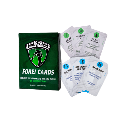 Fore! Cards On Course Golf Game